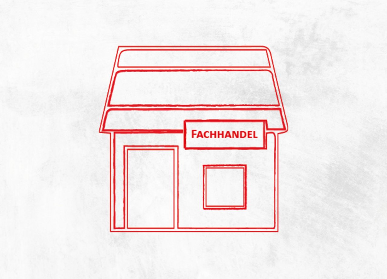 Piktorgramm Fachhandel Kunde